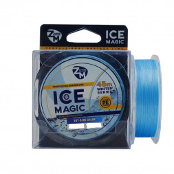 Шнур плетёный Zander Master ICE Magic  0.10 45 м 4X голубой