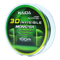 Монофильная леска Kaida 3D Invisible Monster 100m 0.16