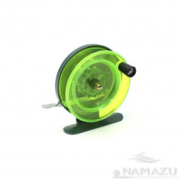 Катушка проводочная Namazu Scoter с курком, зеленая