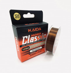 Леска монофильная Kaida Classic 125m 0,18 мм Кориневый