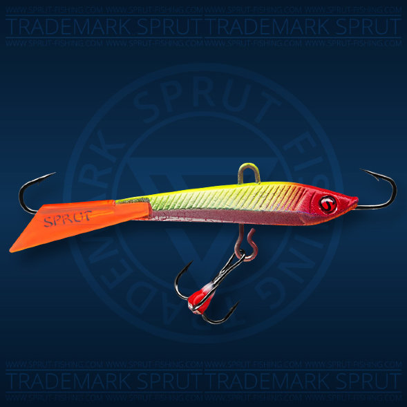 Балансир рыболовный для зимней рыбалки Sprut Ondori №7 15г 65мм CLN-UV-3D