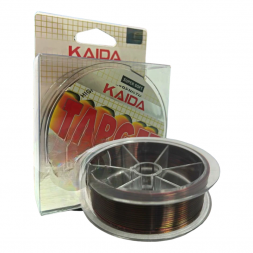 Карповая леска Kaida TARGET 150м трехцветная жел+красн+черн по 40см 0,3 мм