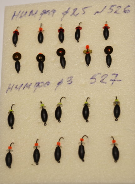 Мормышка вольфрамовая Нимфа 2.5 черная 526