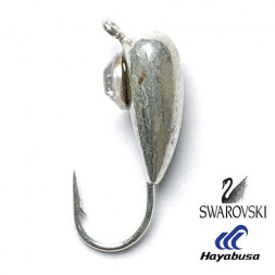 Мормышка вольфрам SALMO Нимфа 43 с петел. и Swarovski 8243030-11