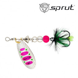 Блесна Sprut Caspia Spinner №3 7г/SMG