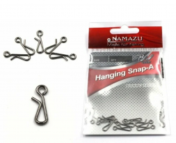 Застежка Namazu HANGING SNAP-A, цв. BN, р. 2, test-9 кг уп.10 шт