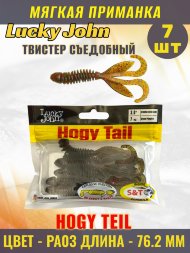Твистер Lucky John Pro S Hogy Tail съедобный 07,62 7шт 140218-PA03