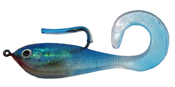 Виброхвост оснащённый CONDOR Crazy Bait RFCM2 размер 60 мм. вес 5,5 гр. цвет 03#