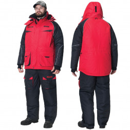 Зимний костюм Alaskan New Polar M красный/черный XL