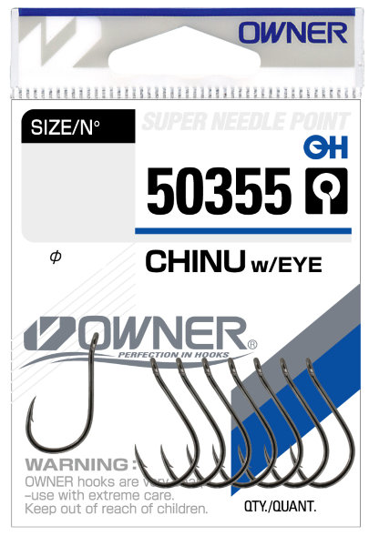 Крючок OWNER Chinu with Eye BC 50355-05 12шт